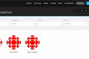 Come guardare la CBC fuori dal Canada su Kodi