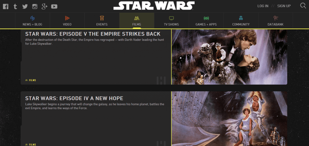 Comment faire pour regarder la saga Star Wars en ligne?