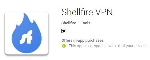 Shellfire VPN App