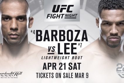 UFC Fight Night – Edson Barbosa vs Kevin Lee on Kodi