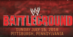 WWE Battleground 15 july