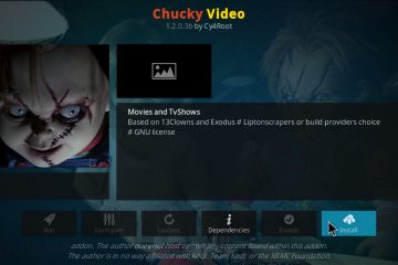 Como instalar o complemento Chucky para Kodi?