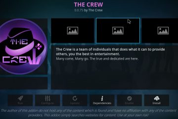 Add-on tout-en-un Kodi – The Crew