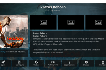 Installer l’addon pour Kodi Kratos Reborn en 2021