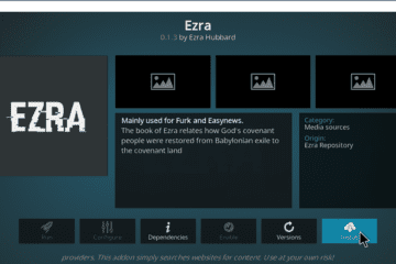 Step by Step Guide to Install Ezra Kodi Addon in 2022
