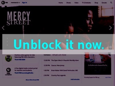 Unblock PBS