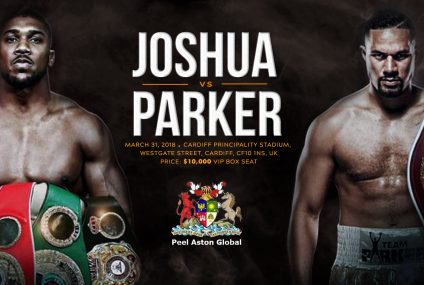 The Heavyweight World Unification fight between Anthony Joshua and Joseph Parker