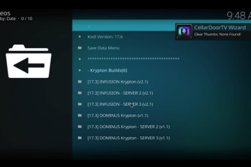 Installer le TV Build CellarDoor sur Kodi