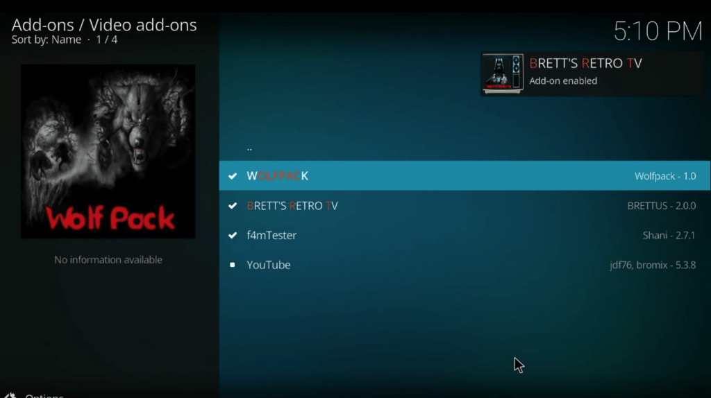Wolfpack Add-on