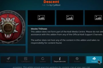 Funktionierende Methode, um das Descend Kodi-Add-On zu installieren (2020 Update)