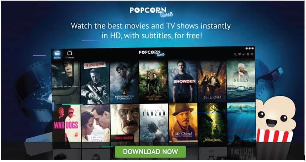 Popcorn Time di nuovo sulla cresta dell'onda, giusto in tempo per...