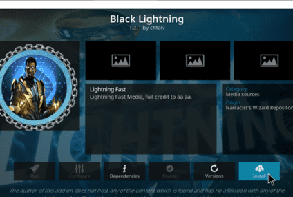 Último Método de Trabajo para Instalar Black Lightning Kodi Addon en 2022